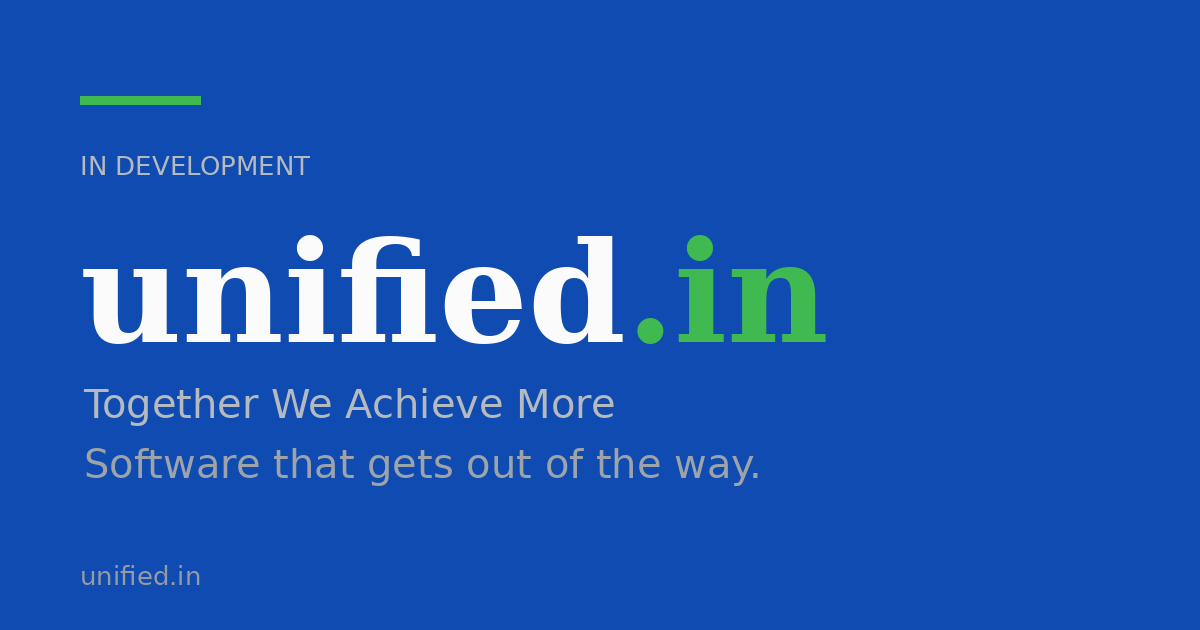 Link preview image for unified.in